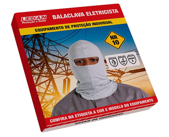 Balaclava Eletricista Modelo Ledan - Proteção