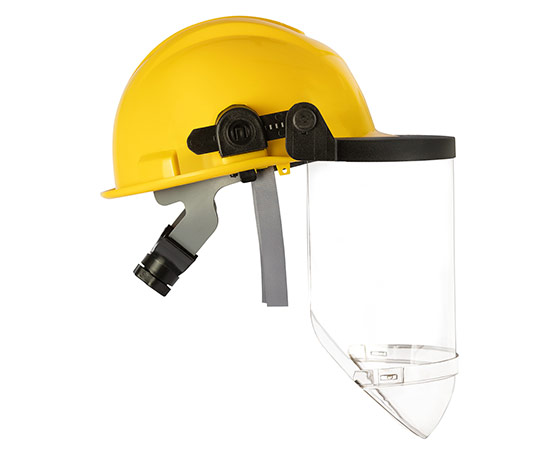 Kit Capacete Mod 801 + Protetor Facial Para Alto Impacto 