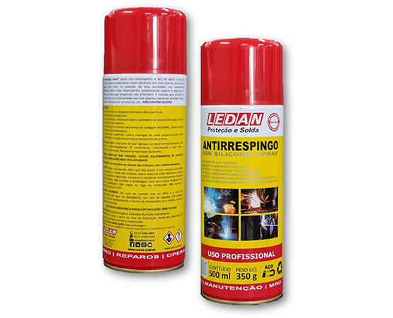 Antirrespingo spray sem silicone